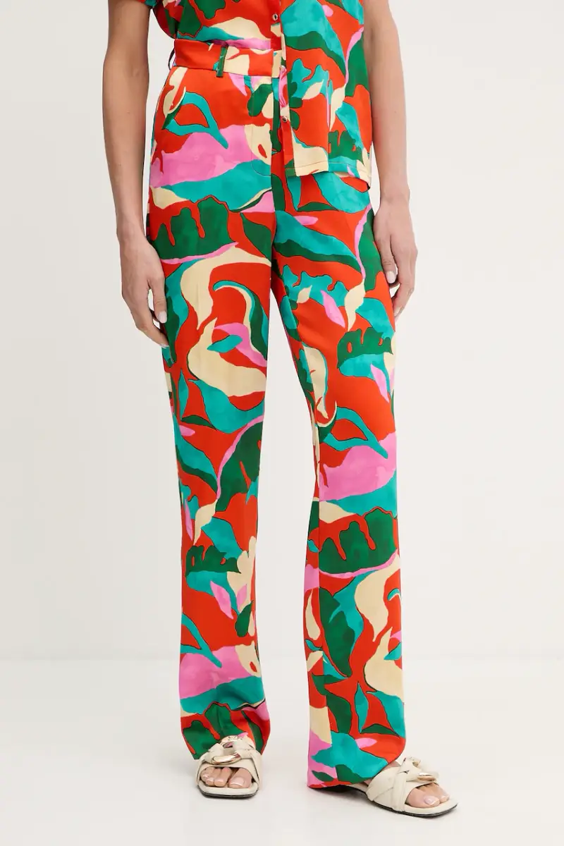 pantaloni donna colore arancione PROU.F