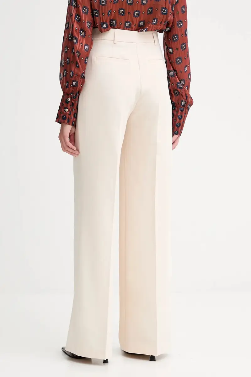 pantaloni donna colore beige PAKA.F miniatura 3