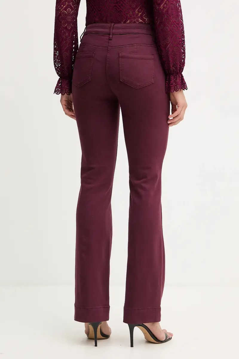 pantaloni donna colore granata PLUMI miniatura 3