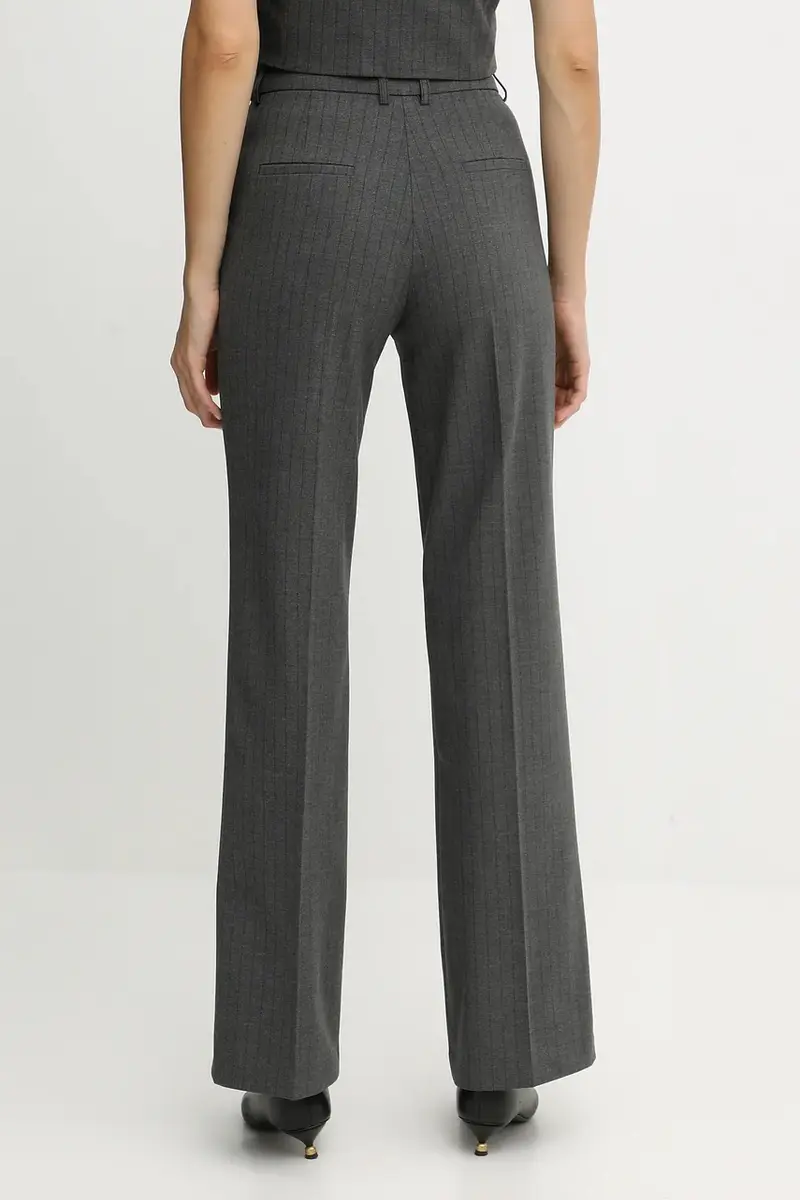 pantaloni donna colore grigio PBOKA.F miniatura 3