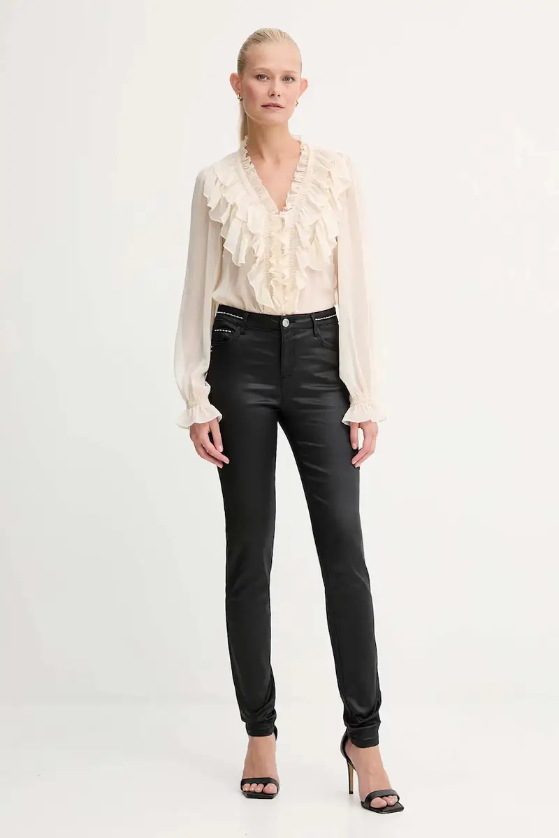 pantaloni donna colore nero PALAO miniatura 2