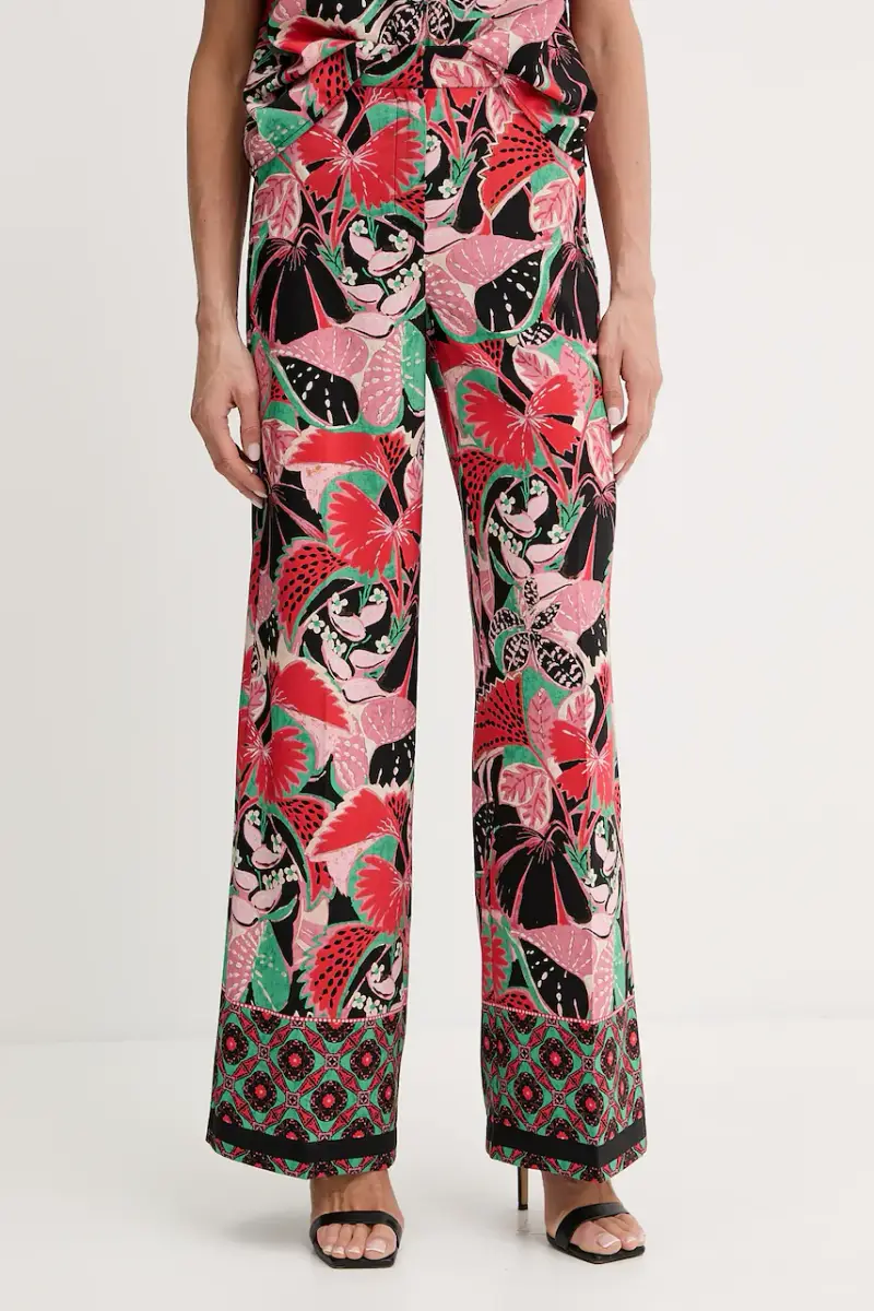 pantaloni donna colore nero POY.F