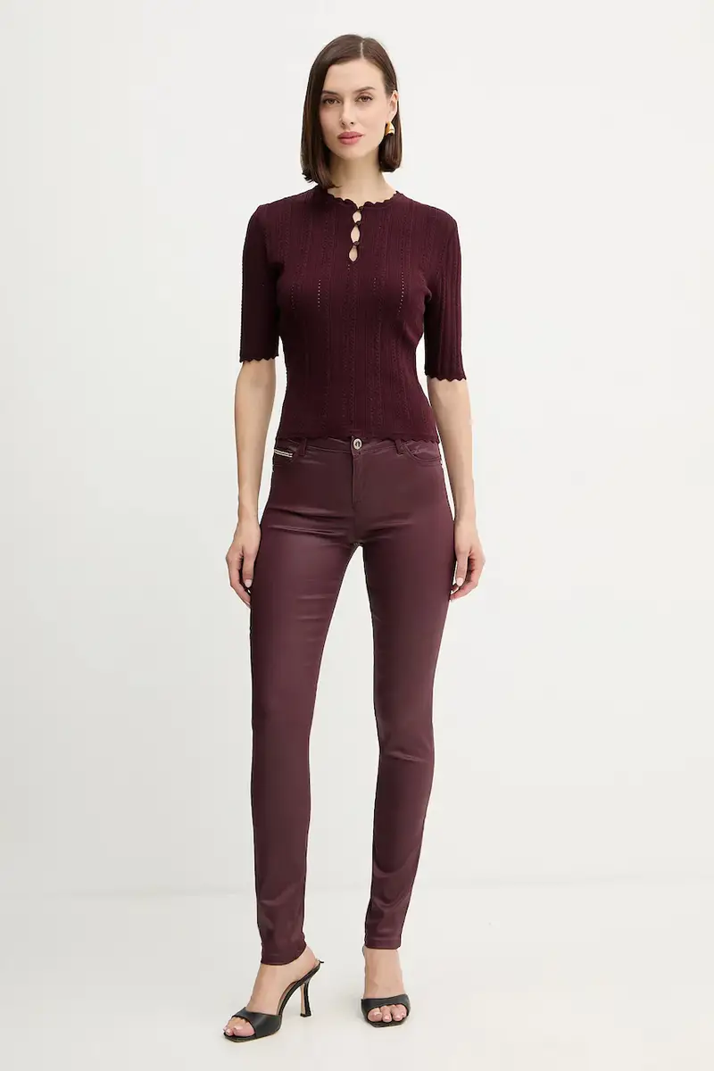 pantaloni PALONA donna colore granata PALONA miniatura 2