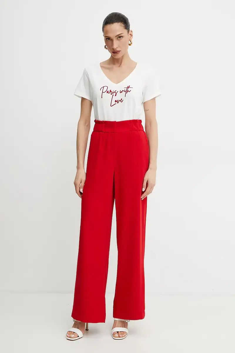 pantaloni PBIRD donna colore rosso PBIRD miniatura 2