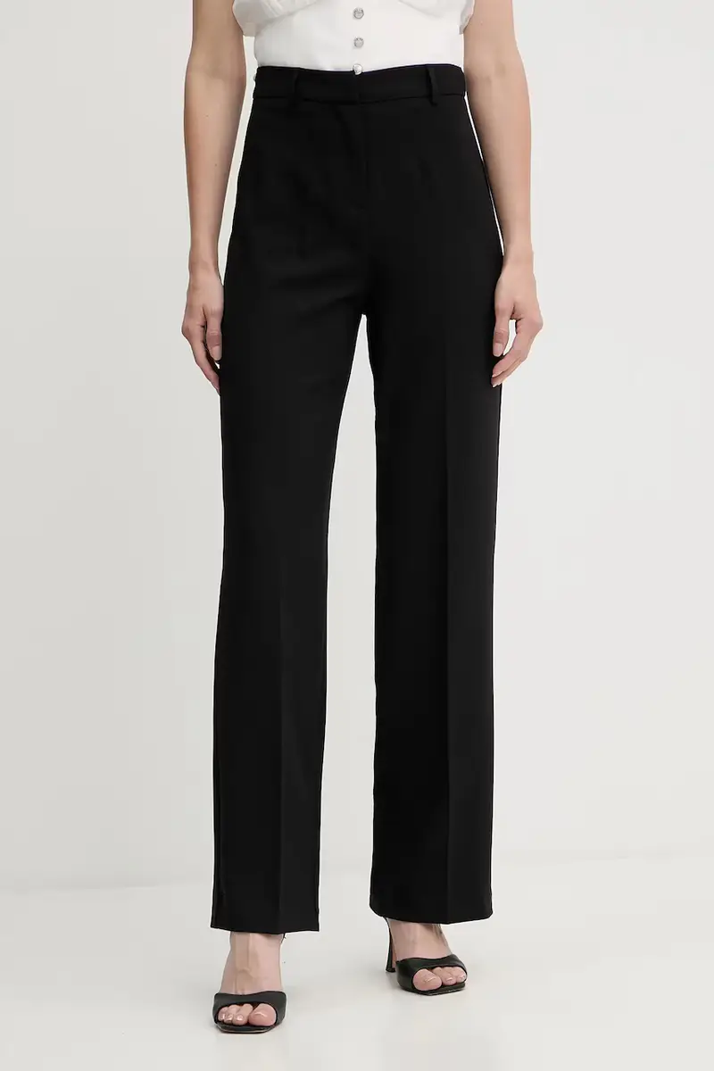 pantaloni POYA.F donna colore blu POYA.F Nero