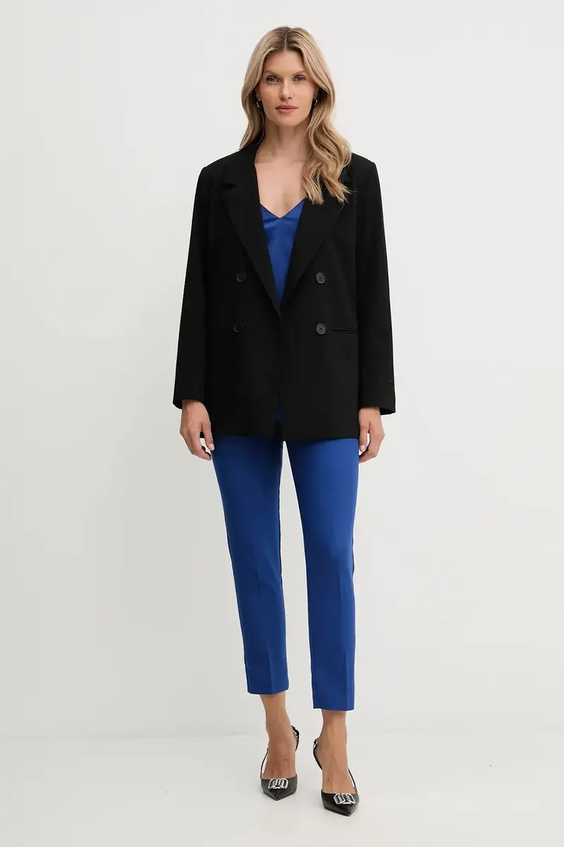 pantaloni PROSY.F donna colore rosso PROSY.F Blu miniatura 2