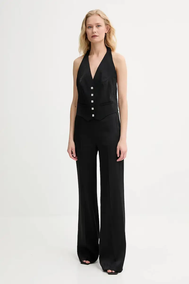 pantaloni PVTEO.F donna colore nero PVTEO.F miniatura 2