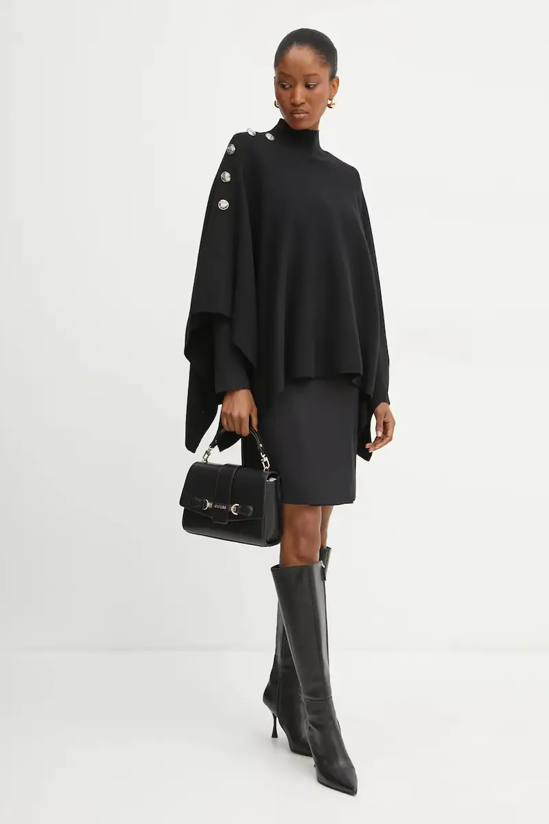 poncho 5ROUE colore nero 5ROUE miniatura 2