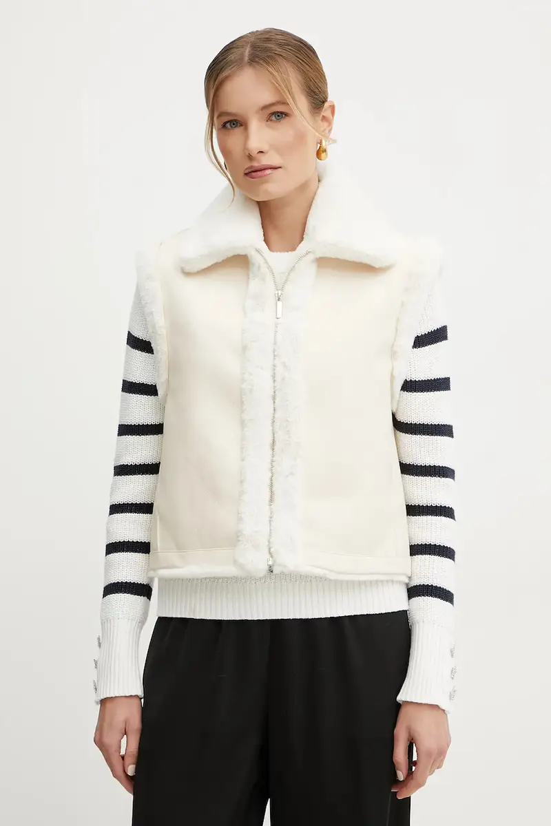 smanicato GTRESY donna colore beige GTRESY miniatura 4