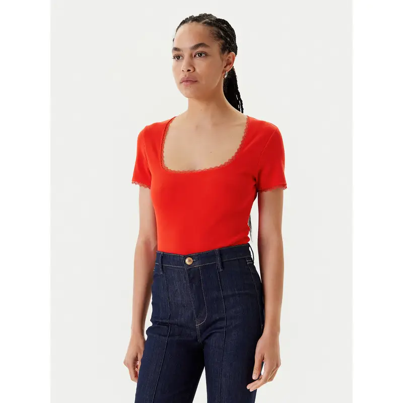 Morgan T-shirt Arancione 3227356