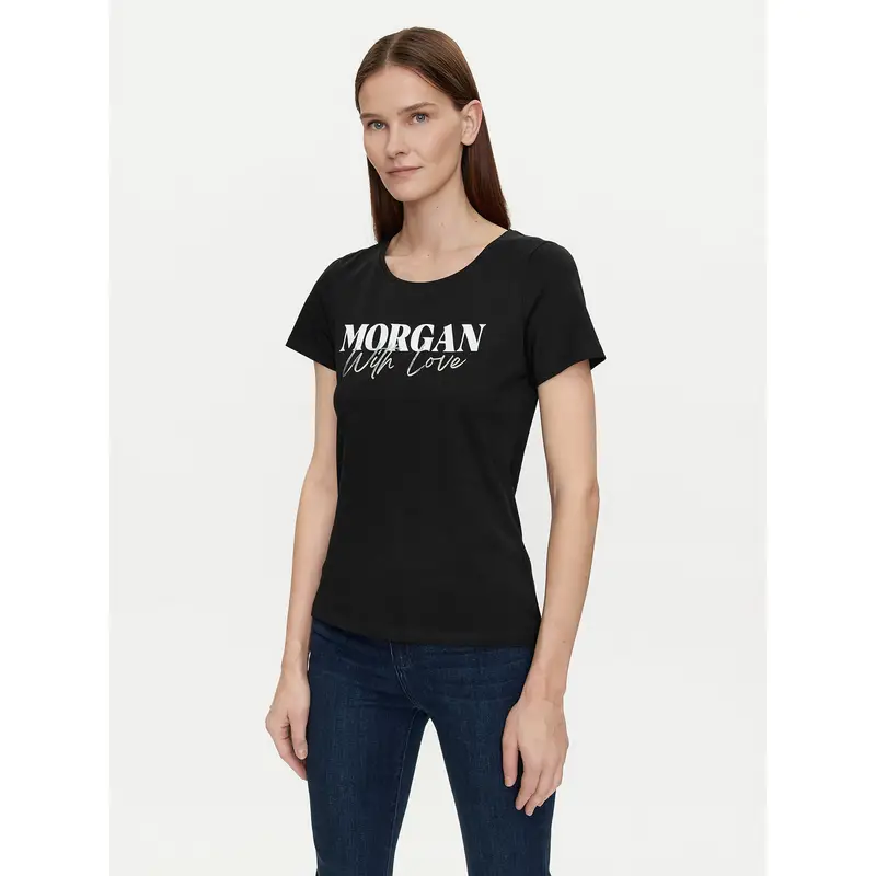 Morgan T-shirt Nero 4206577