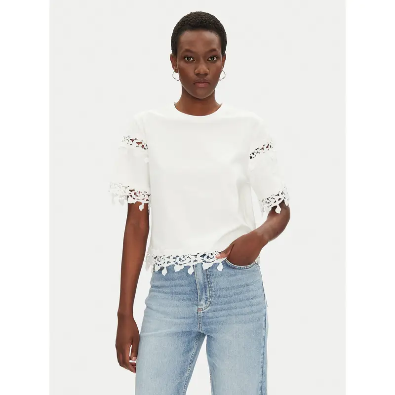 Morgan T-shirt Bianco 3224742