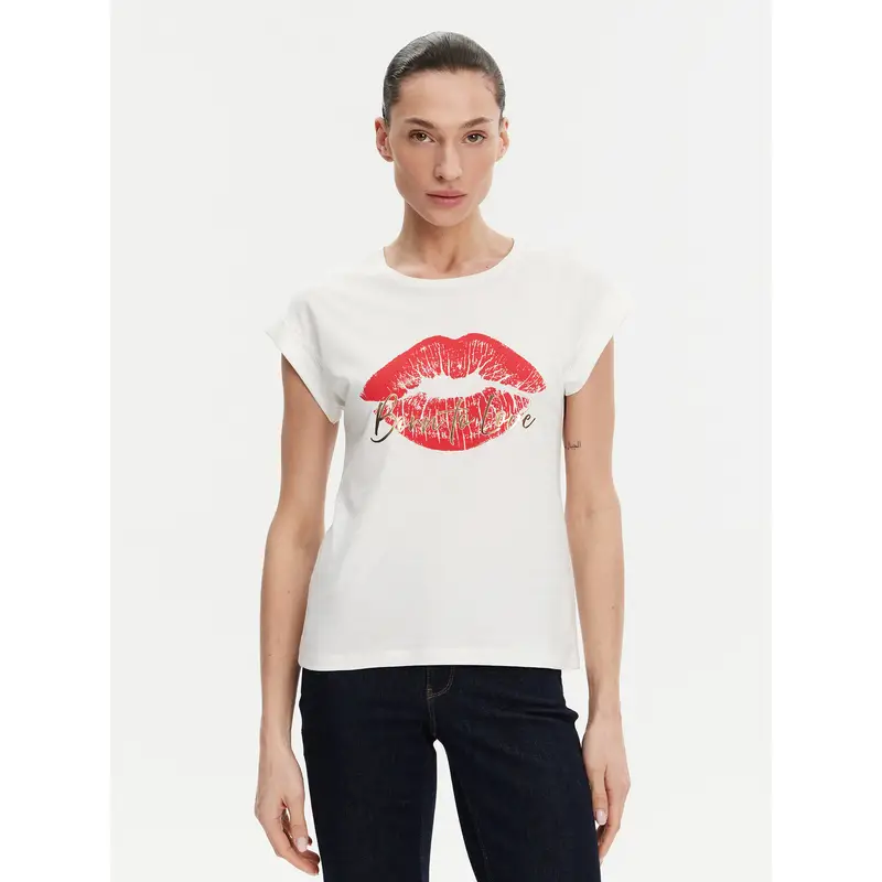 Morgan T-shirt Bianco 3224747