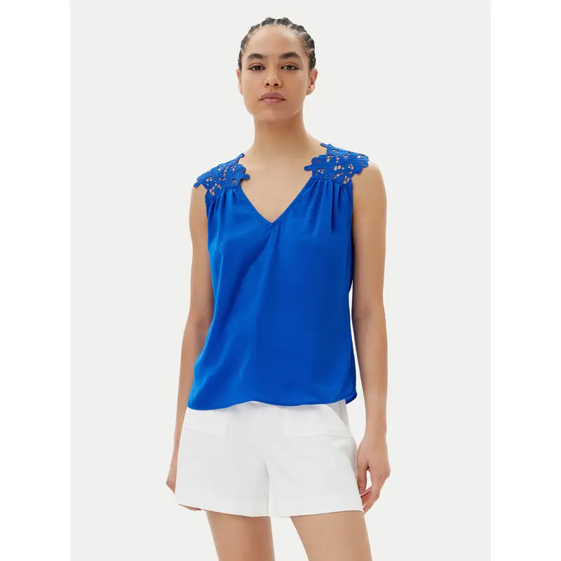 Morgan Top Blu 3224749
