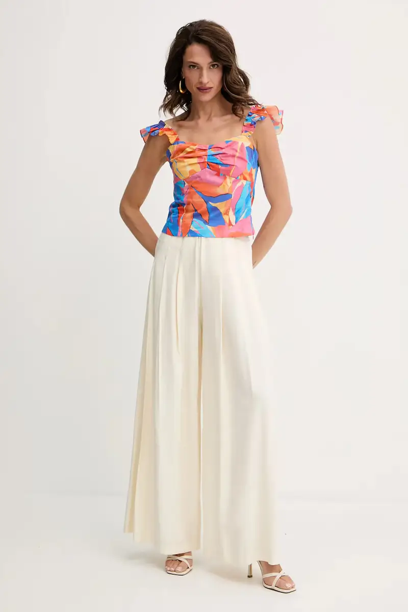 Morgan Top Donna Arancione 3120405 miniatura 2