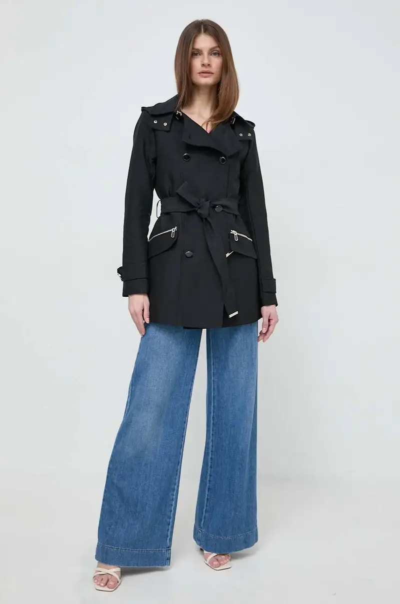 Morgan Trench Donna Nero 2889885
