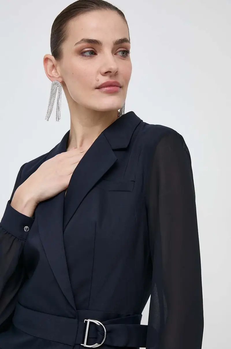 tuta elegante Blu navy miniatura 4