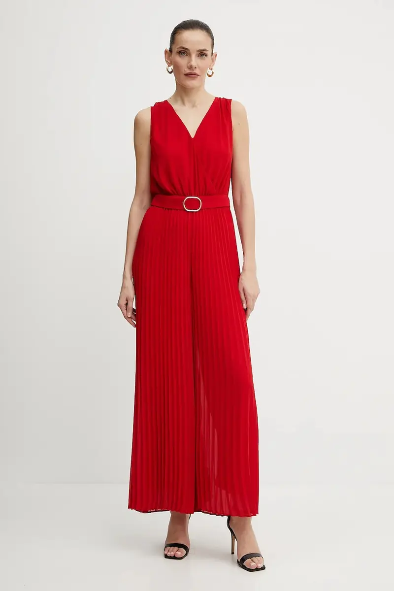 tuta elegante PSAMARA colore rosso PSAMARA