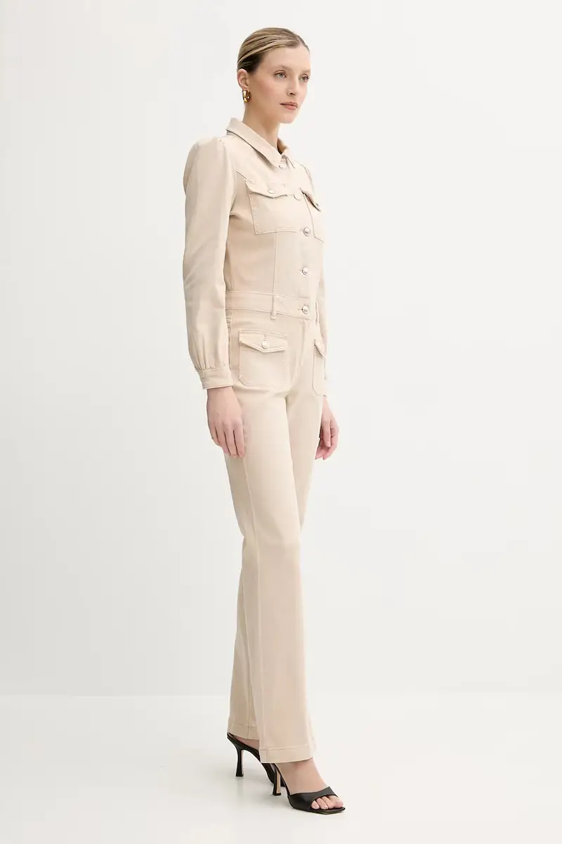 tuta in denim PVARMA colore beige PVARMA miniatura 2