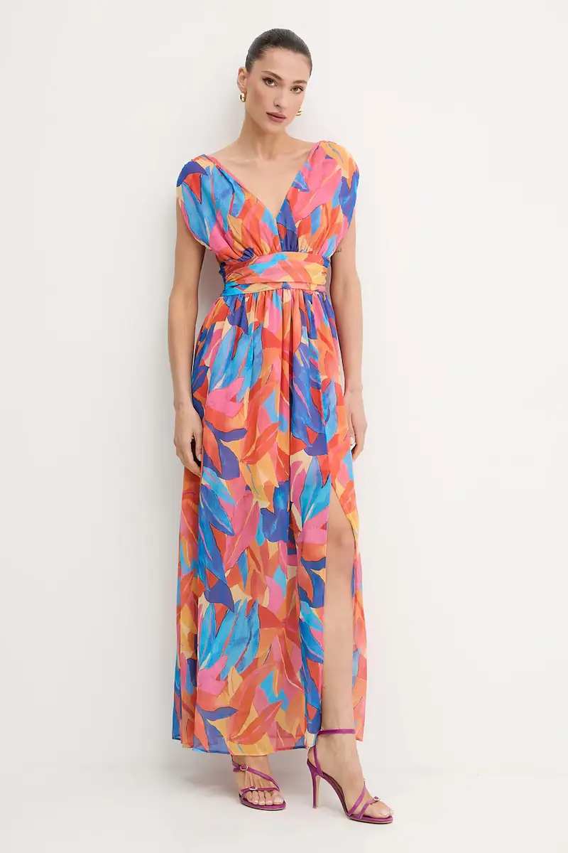 vestito colore arancione RUPIL.F miniatura 2