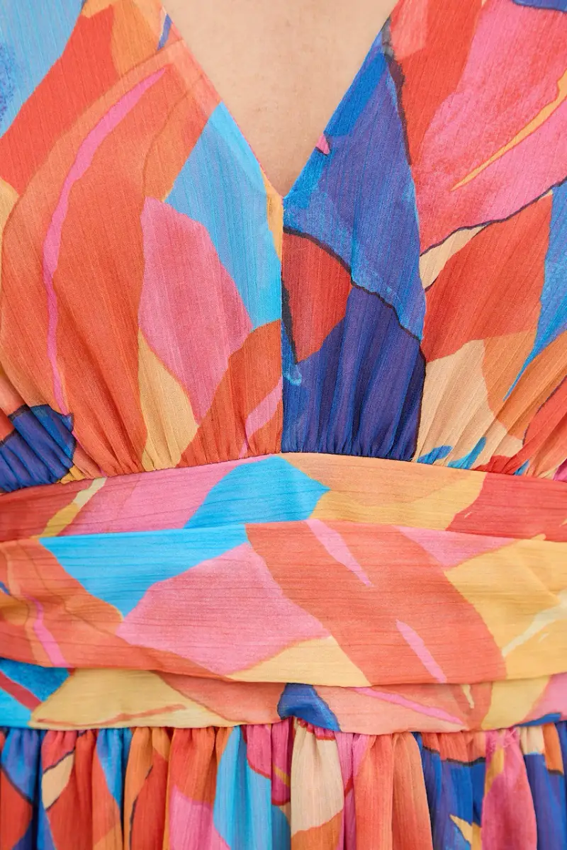 vestito colore arancione RUPIL.F miniatura 5