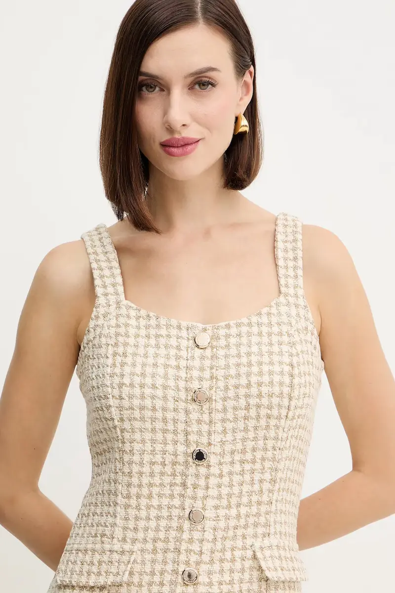 vestito colore beige RAVEN.F miniatura 4