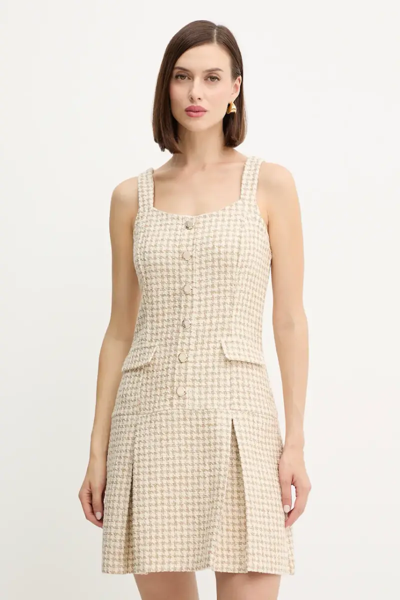 vestito colore beige RAVEN.F