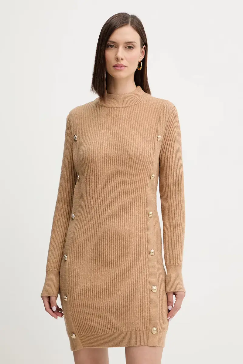 vestito colore beige RMCOOL