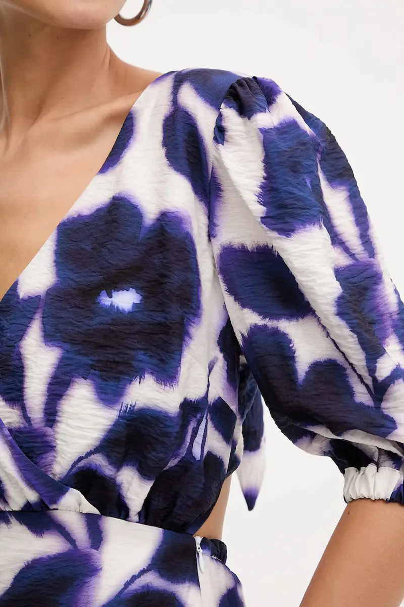 vestito colore blu navy RINER.F miniatura 5