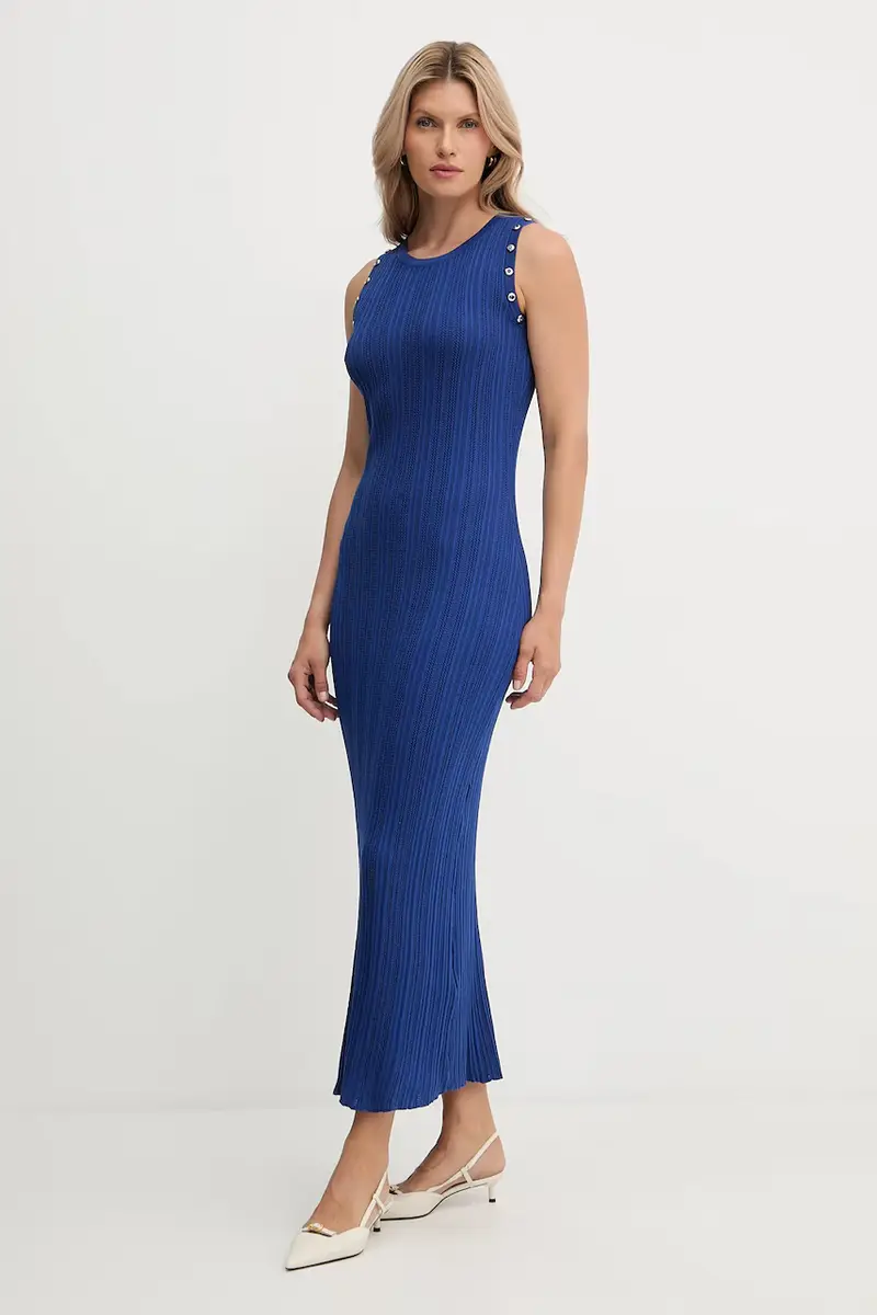 vestito colore blu navy RMBAHIA miniatura 3