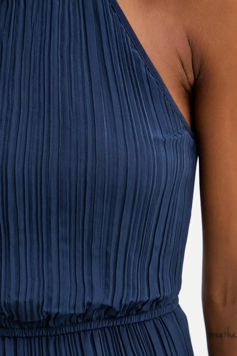 vestito colore blu navy ROMINA miniatura 5