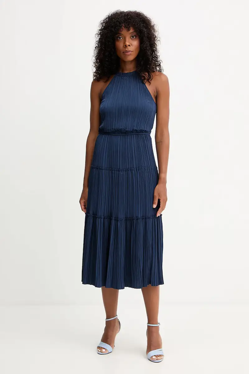 vestito colore blu navy ROMINA