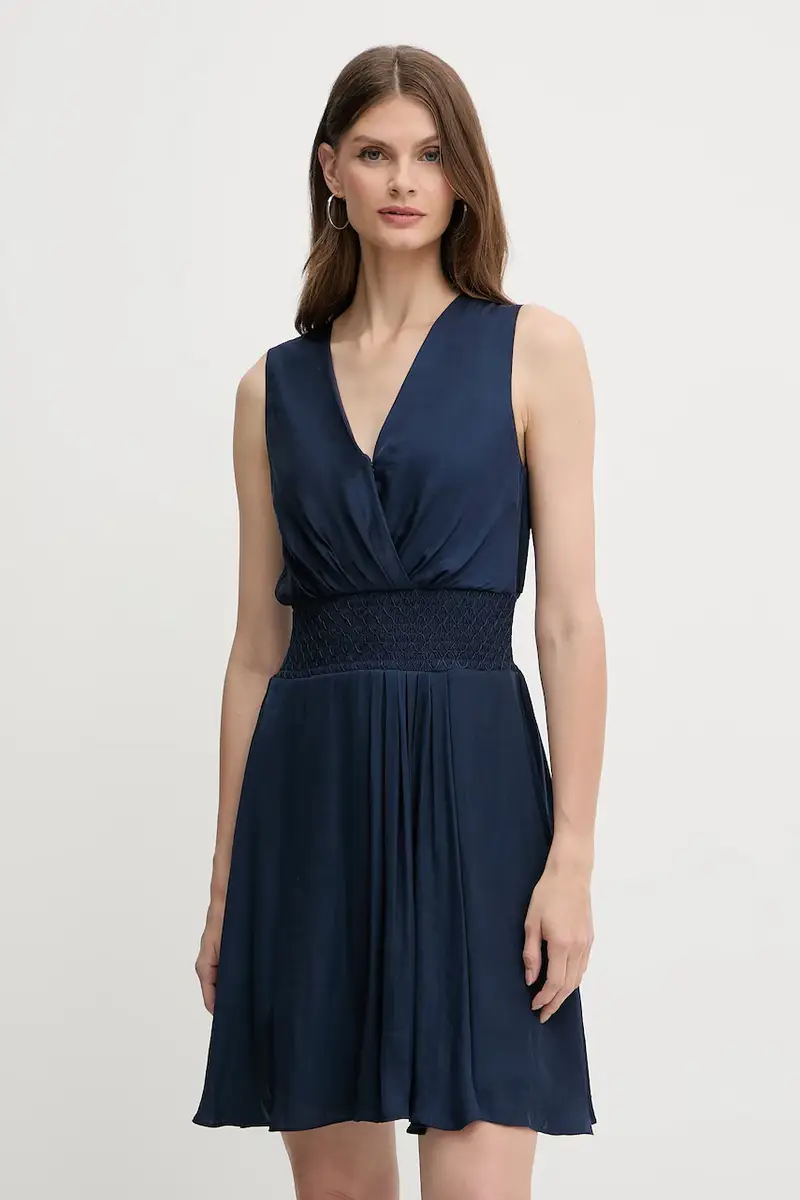 vestito colore blu RANAKA