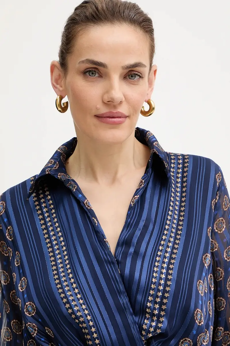 vestito colore blu RAVIL.F miniatura 4