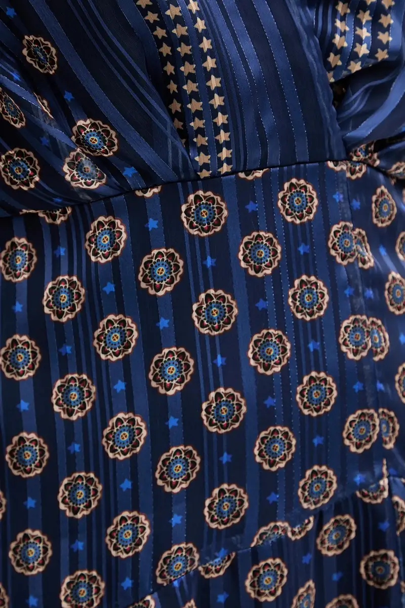 vestito colore blu RAVIL.F miniatura 5