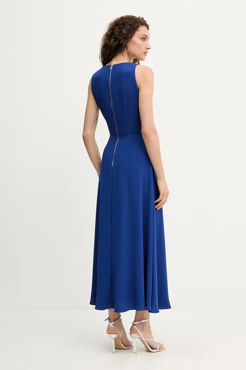 vestito colore blu RERTI miniatura 3