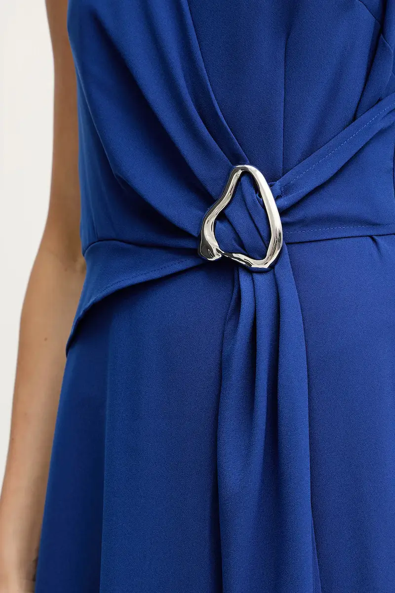 vestito colore blu RERTI miniatura 5