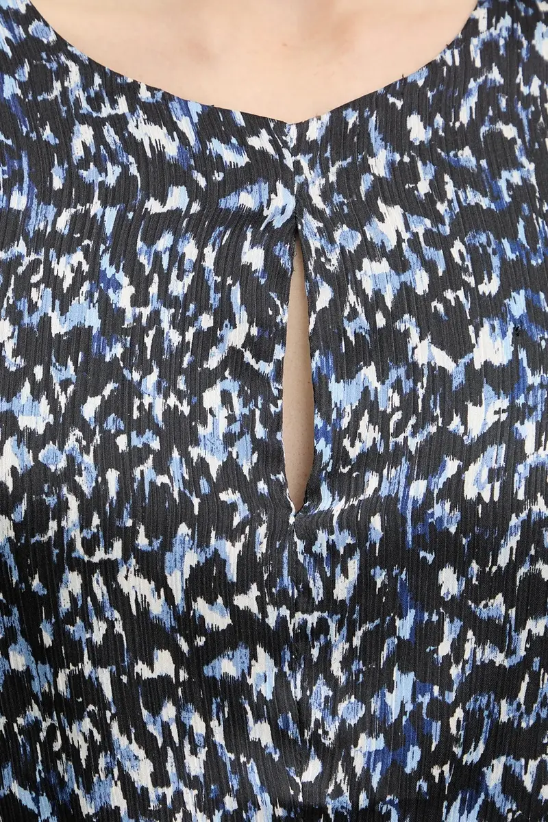 vestito colore blu RGRAPHY miniatura 5