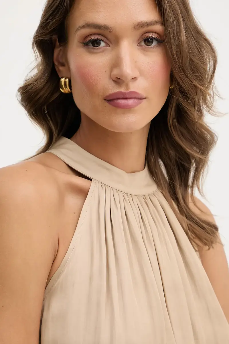 vestito colore giallo RAMAGE Beige miniatura 4