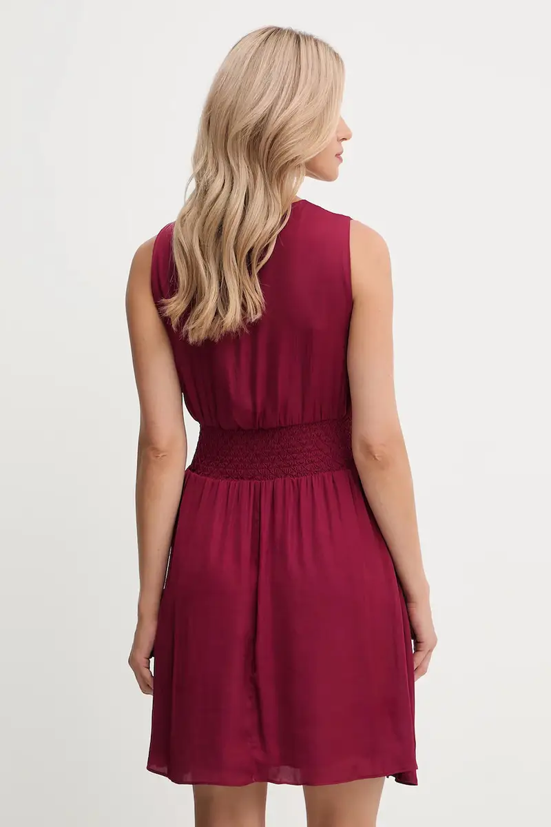 vestito colore granata RANAKA miniatura 3