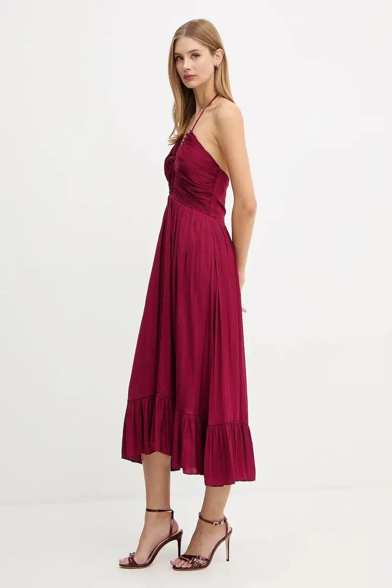 vestito colore granata ROCE miniatura 2