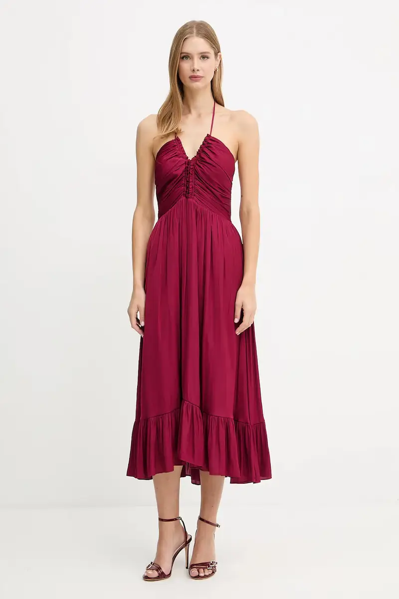 vestito colore granata ROCE