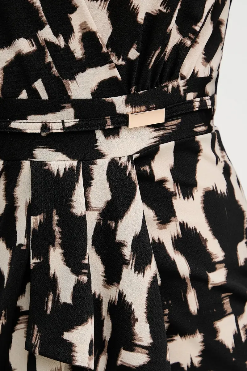 vestito colore marrone RITA miniatura 5