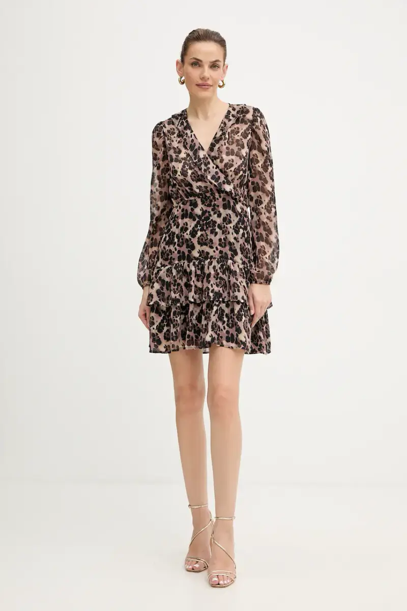 vestito colore marrone RLEOL.F miniatura 2