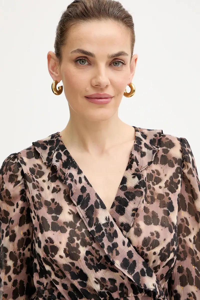 vestito colore marrone RLEOL.F miniatura 4