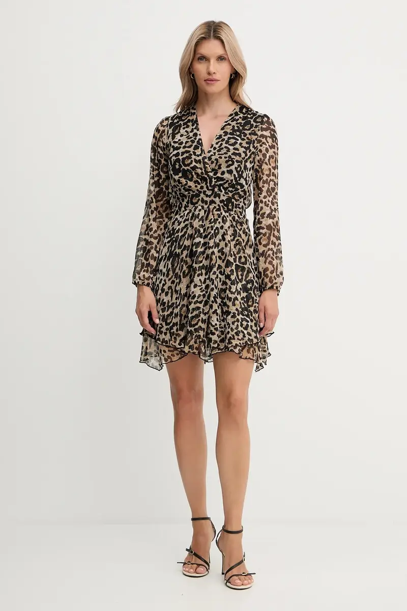 vestito colore marrone RLION miniatura 2