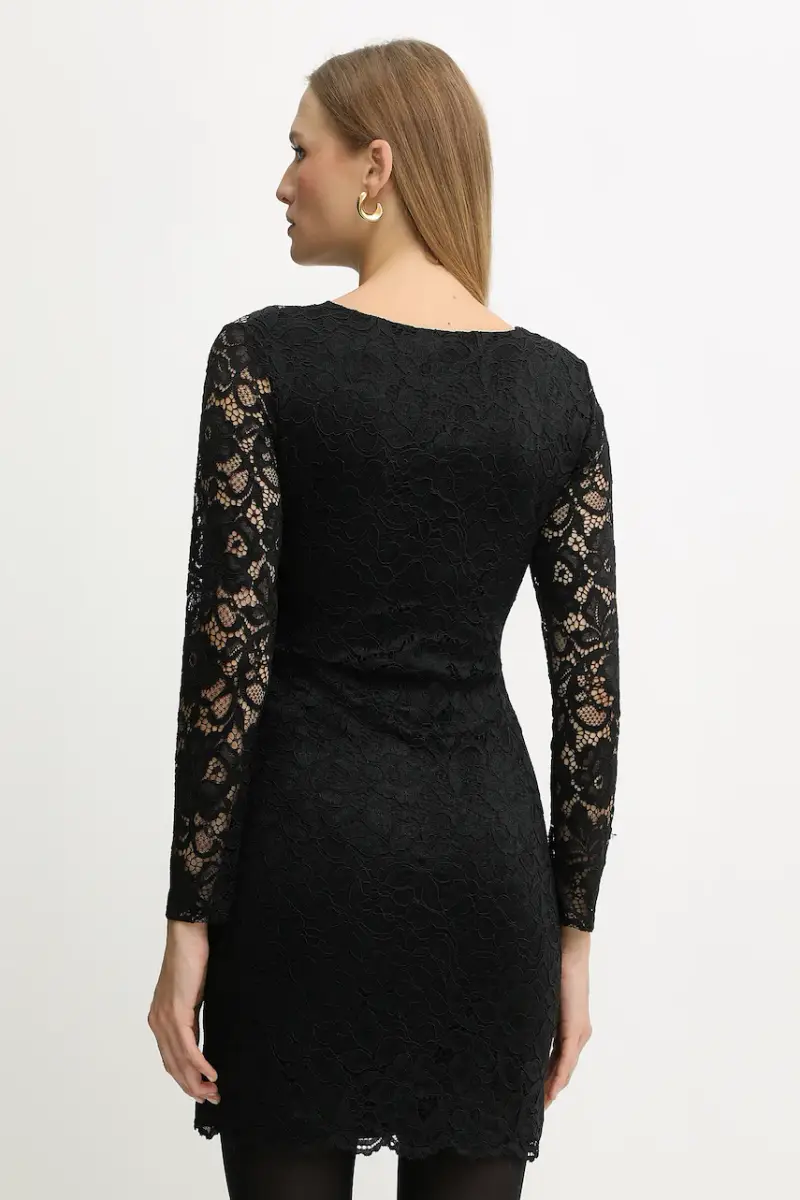 vestito colore nero RENEE miniatura 3