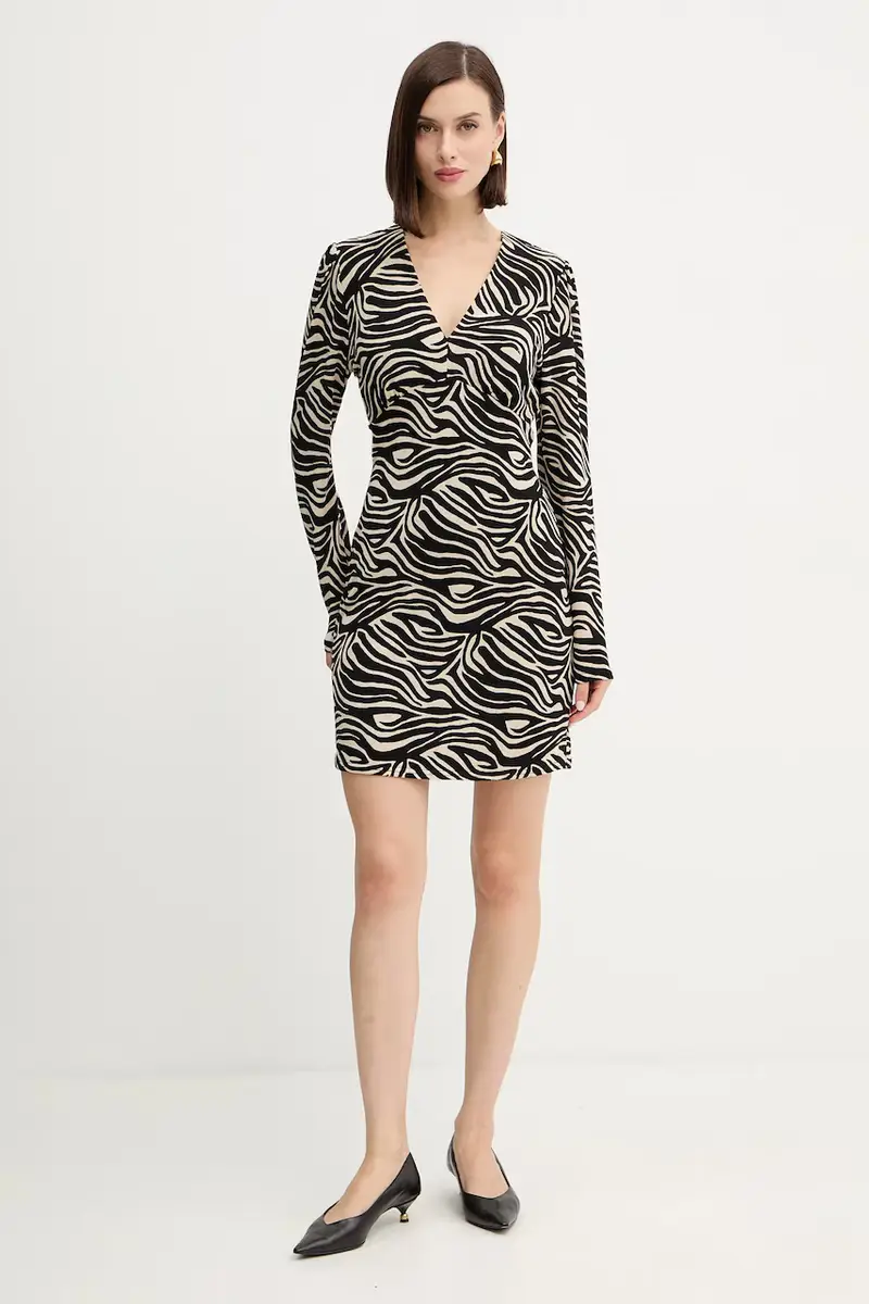 vestito colore nero RFARA miniatura 2