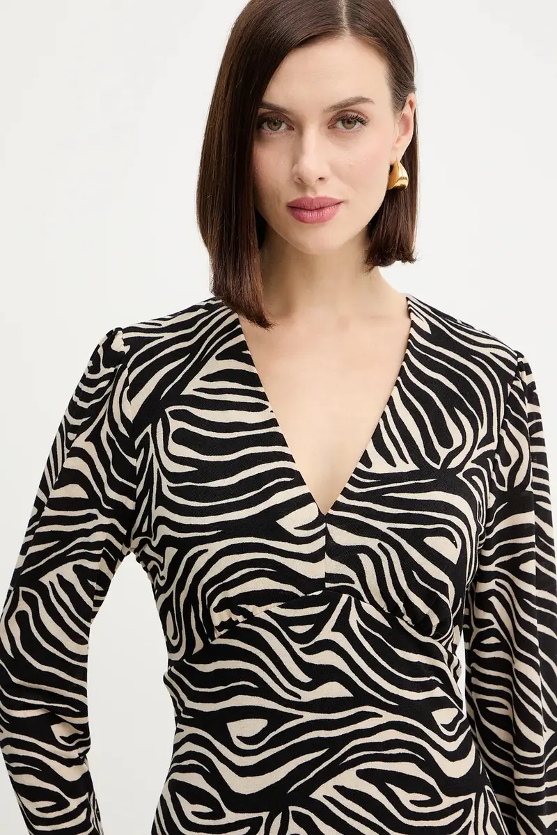 vestito colore nero RFARA miniatura 4