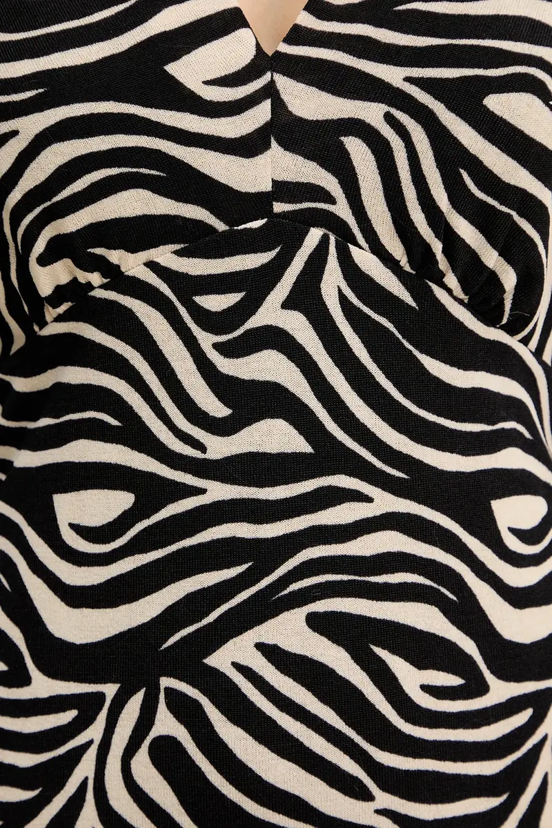 vestito colore nero RFARA miniatura 5